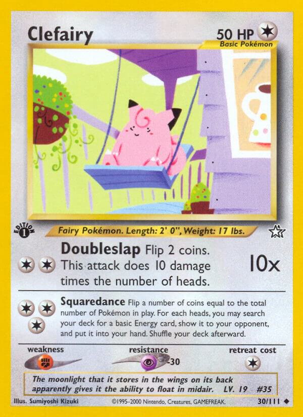 Clefairy 030/111 (Neo Genesis)  - 1st Edition | Good Games Adelaide SA