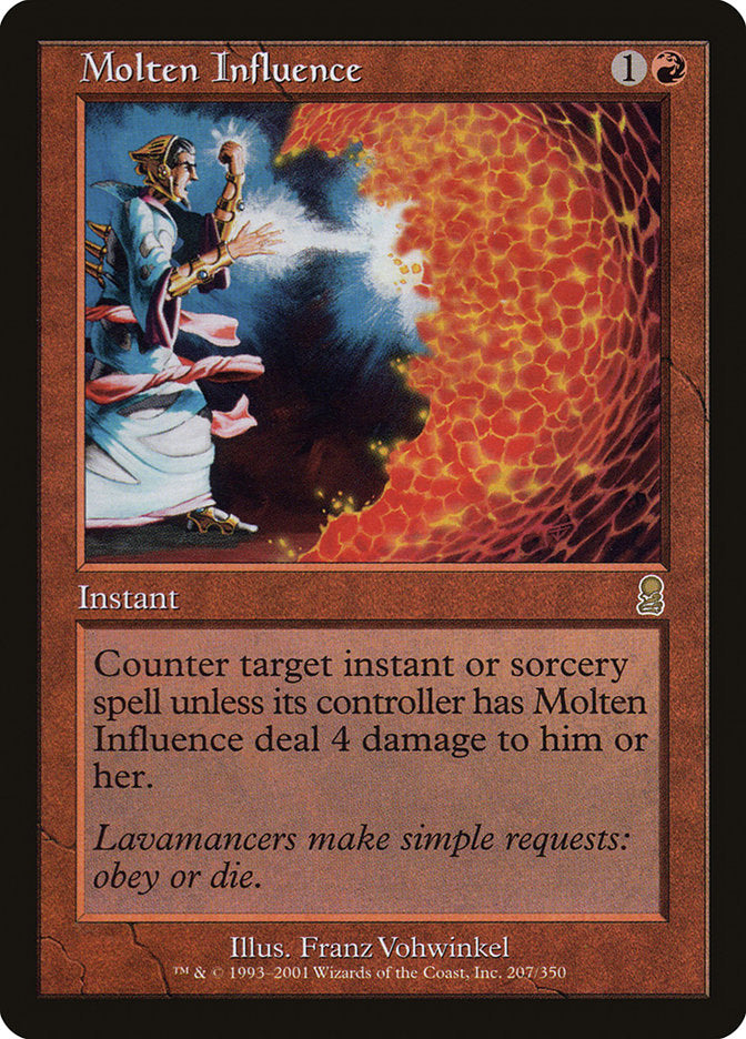 Molten Influence 207 (Odyssey)  - Foil | Good Games Adelaide SA