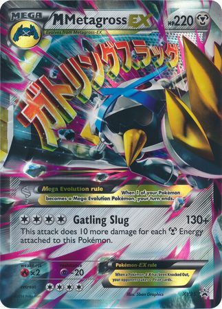 M Metagross EX (XY35) (Jumbo Card) [XY: Black Star Promos] | Good Games Adelaide SA