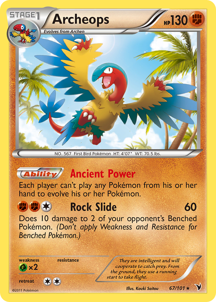 Archeops (67/101) [Black & White: Noble Victories] | Good Games Adelaide SA