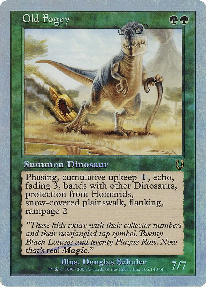 Old Fogey 106 (Unhinged)  - Foil | Good Games Adelaide SA