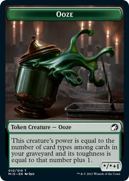 Ooze Token 10 (Innistrad: Midnight Hunt)  | Good Games Adelaide SA