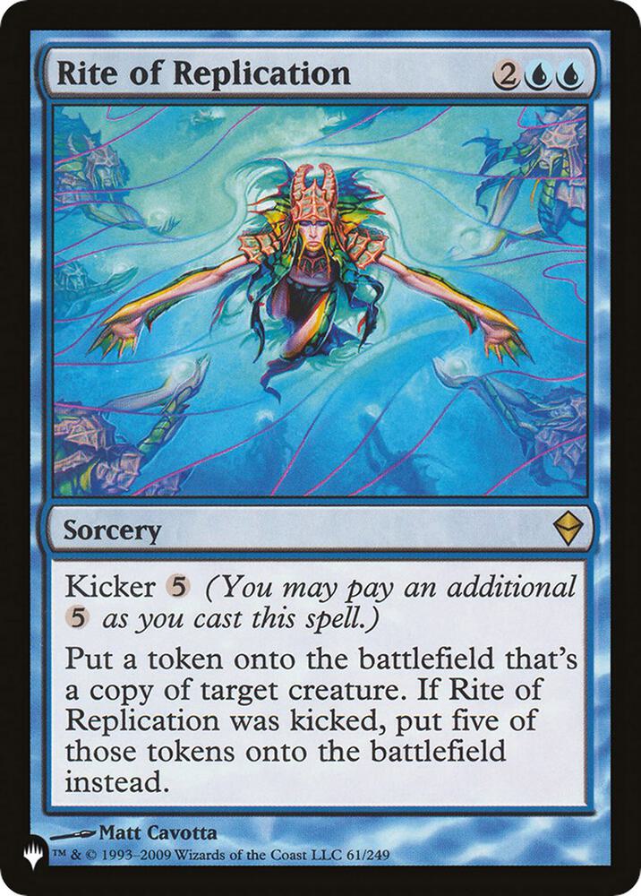 Rite of Replication ZEN 61/249 (The List Reprints)  | Good Games Adelaide SA