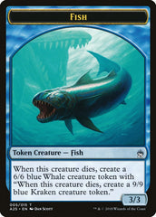 Fish // Kraken Double-sided Token [Masters 25 Tokens] | Good Games Adelaide SA