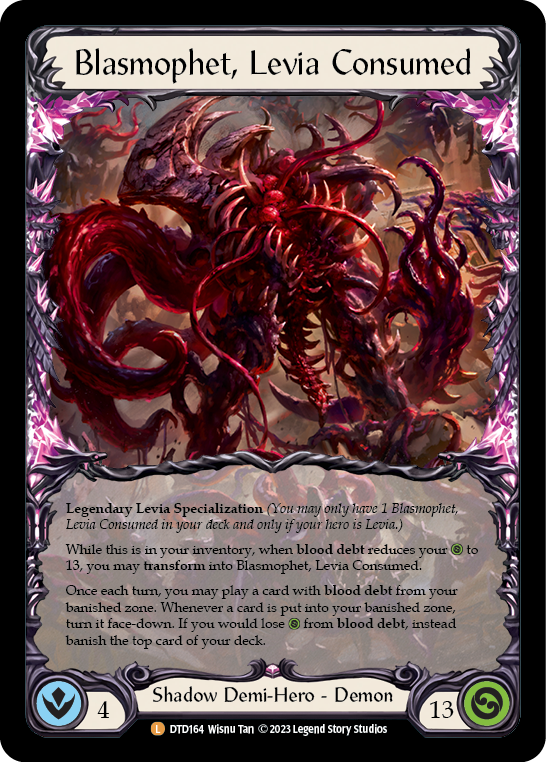 Levia, Redeemed // Blasmophet, Levia Consumed [DTD164] (Dusk Till Dawn) | Good Games Adelaide SA