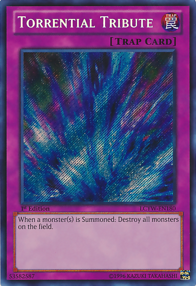 Torrential Tribute [LCYW-EN180] Secret Rare | Good Games Adelaide SA
