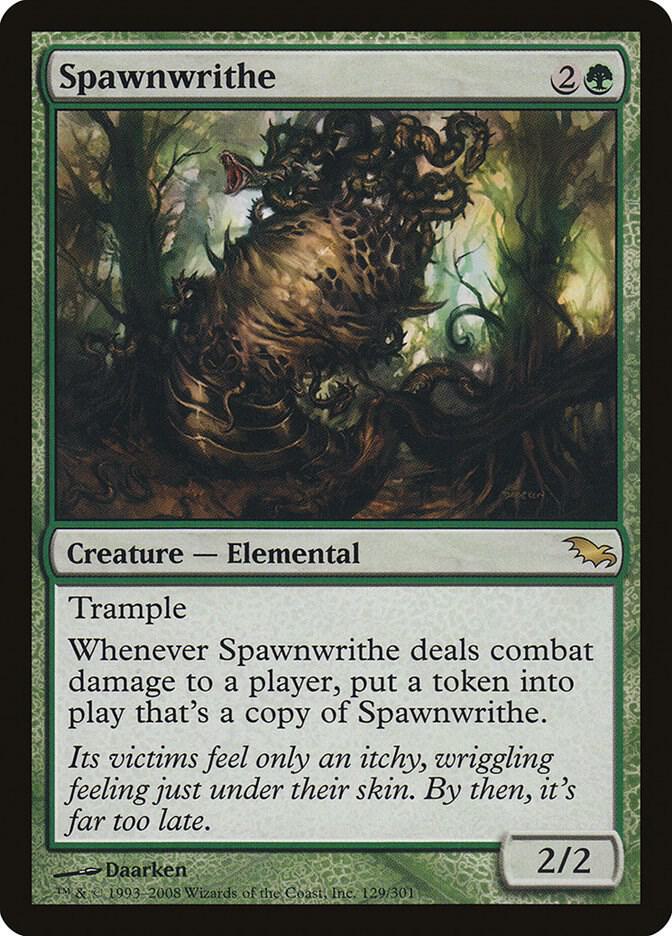 Spawnwrithe 129 (Shadowmoor)  - Foil | Good Games Adelaide SA