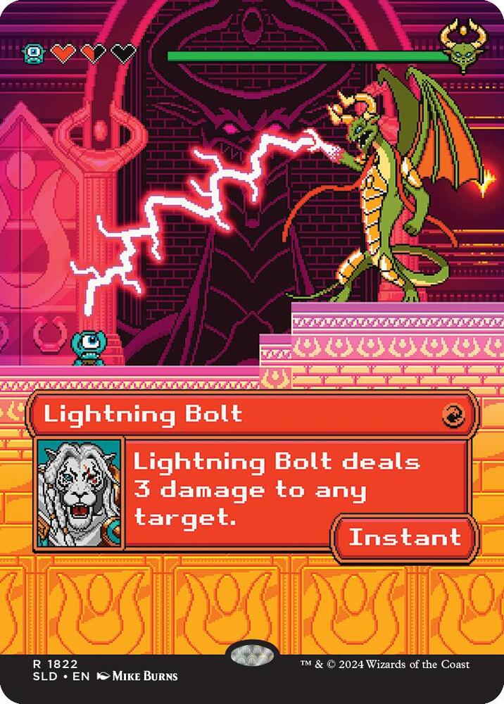 Lightning Bolt 1822 1822 (Secret Lair Drop Series)  | Good Games Adelaide SA