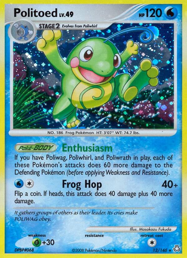 Politoed 12/146 (Legends Awakened)  - Holofoil | Good Games Adelaide SA