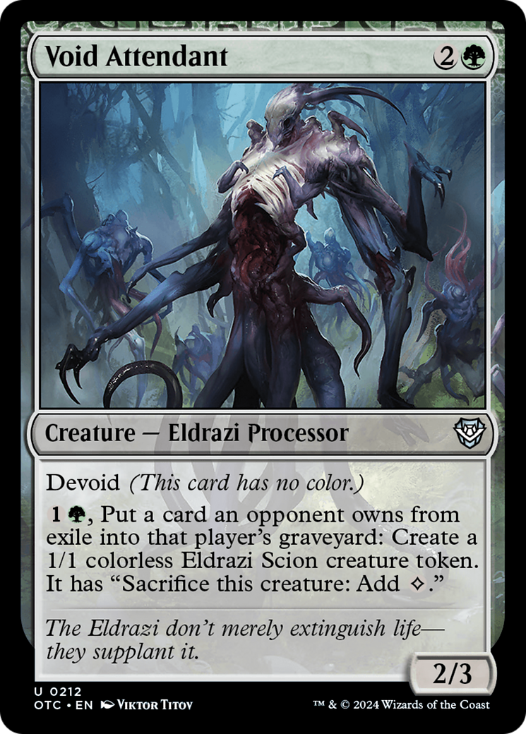Void Attendant [Outlaws of Thunder Junction Commander] | Good Games Adelaide SA