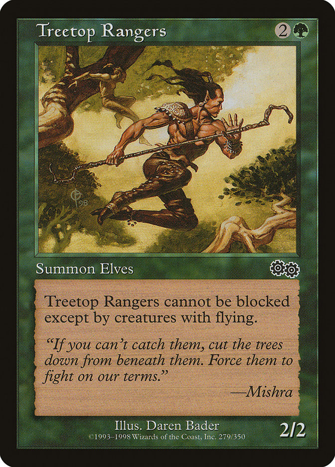Treetop Rangers 279 (Urza's Saga)  | Good Games Adelaide SA