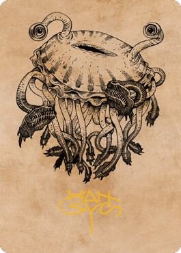 Gluntch the Bestower Art Card Gold Stamped Signature 65 (Art Series: Commander Legends: Battle for Baldur's Gate)  | Good Games Adelaide SA