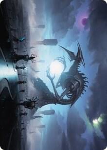 Blue Suns Twilight Art Card 13 (Art Series: Phyrexia: All Will Be One)  | Good Games Adelaide SA