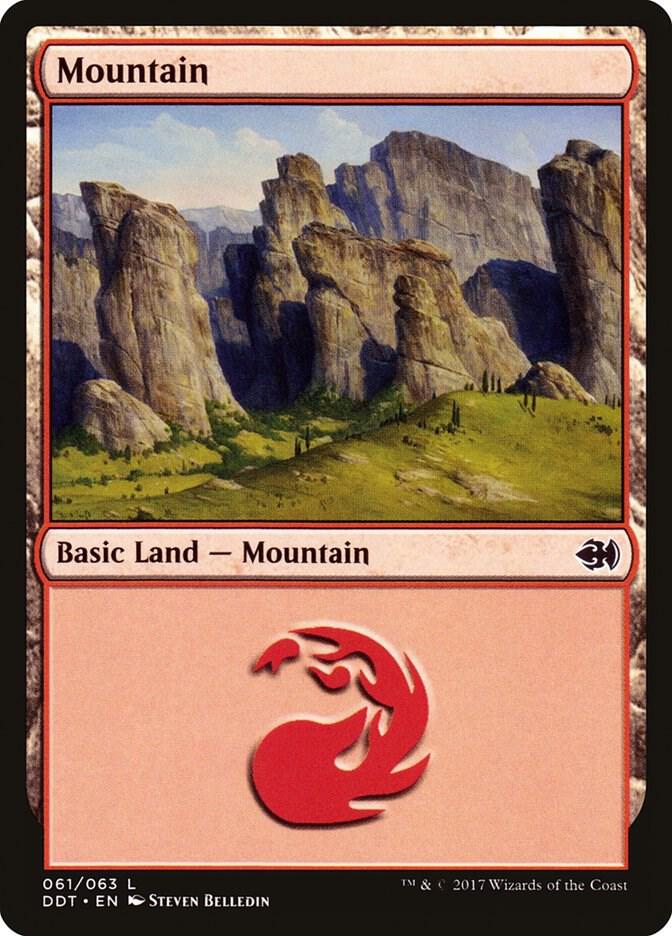 Mountain 61 (Duel Decks: Merfolk vs. Goblins)  | Good Games Adelaide SA