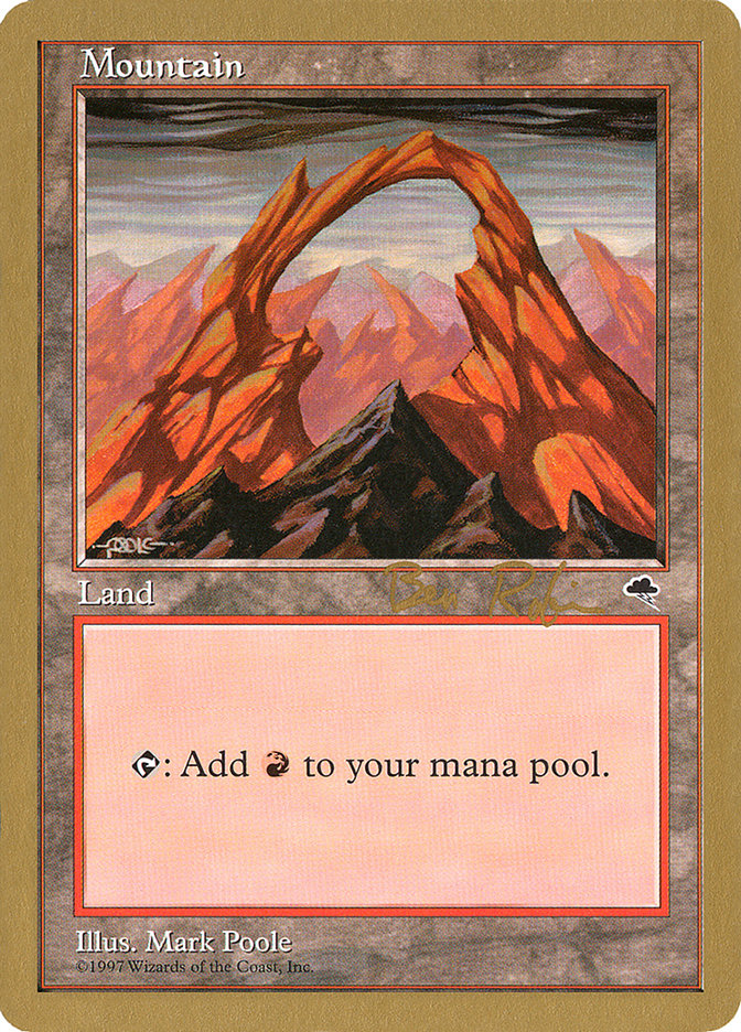 Mountain (br345) (Ben Rubin) [World Championship Decks 1998] | Good Games Adelaide SA