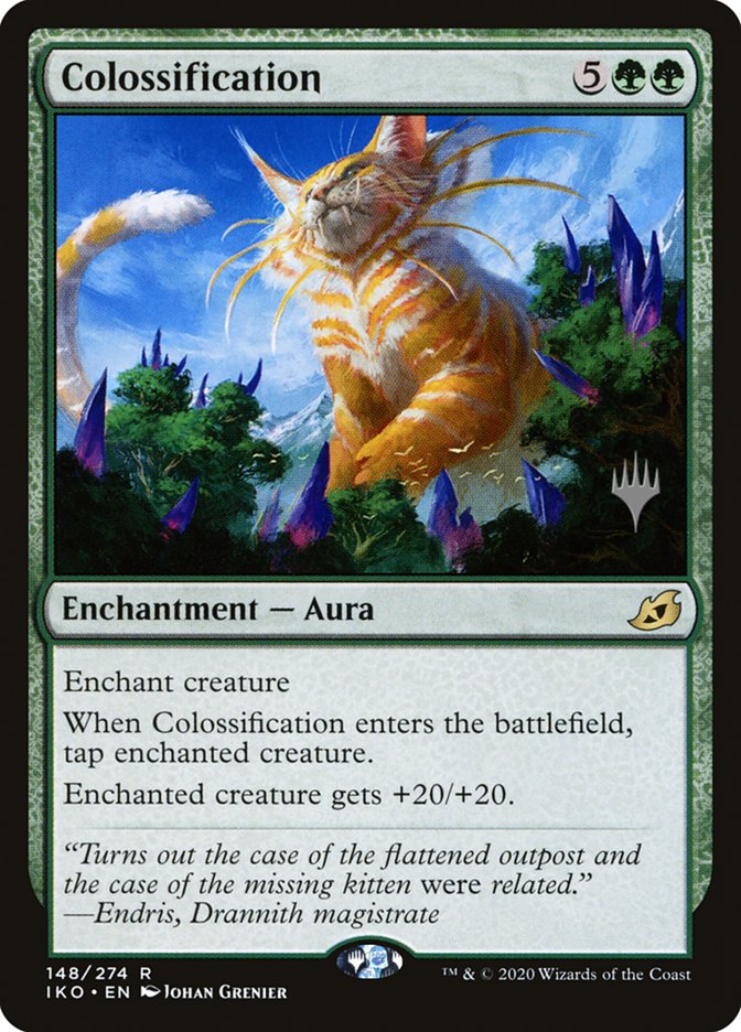 Colossification (Promo Pack) [Ikoria: Lair of Behemoths Promos] | Good Games Adelaide SA