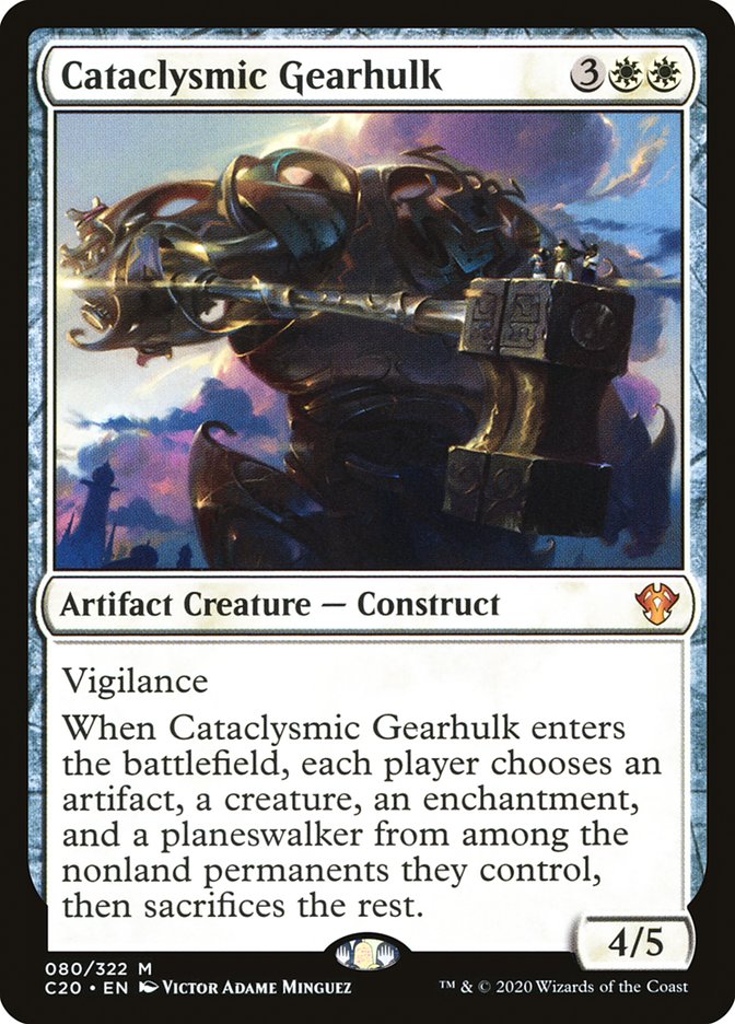 Cataclysmic Gearhulk [Commander 2020] | Good Games Adelaide SA