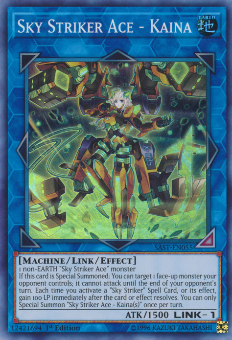 Sky Striker Ace - Kaina [SAST-EN055] Super Rare | Good Games Adelaide SA