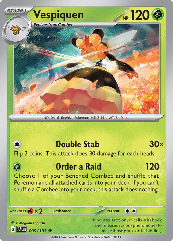 Vespiquen 009/193 (SV02: Paldea Evolved)  | Good Games Adelaide SA