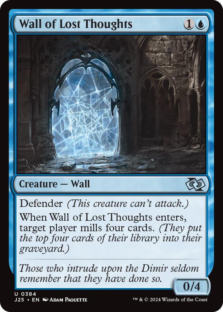 Wall of Lost Thoughts 384 (Foundations Jumpstart)  | Good Games Adelaide SA