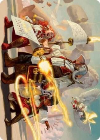 Lorehold Command Art Card 31 (Art Series: Strixhaven)  | Good Games Adelaide SA