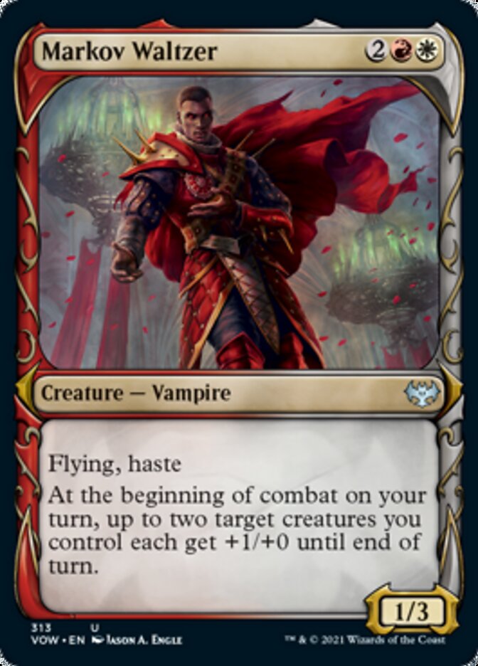 Markov Waltzer (Showcase Fang Frame) [Innistrad: Crimson Vow] | Good Games Adelaide SA