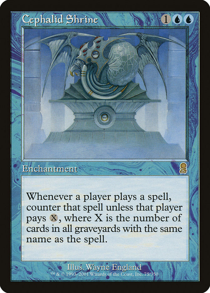 Cephalid Shrine 75 (Odyssey)  - Foil | Good Games Adelaide SA