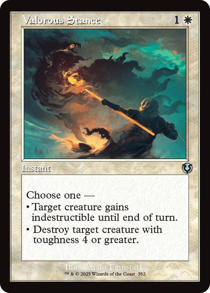 Valorous Stance 352 (Innistrad Remastered)  | Good Games Adelaide SA