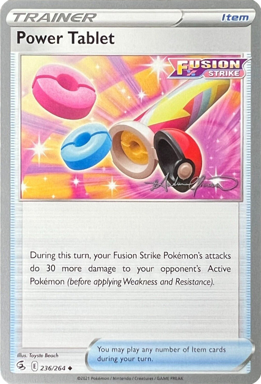 Power Tablet (236/264) (The Shape of Mew - Andre Chiasson) [World Championships 2022] | Good Games Adelaide SA
