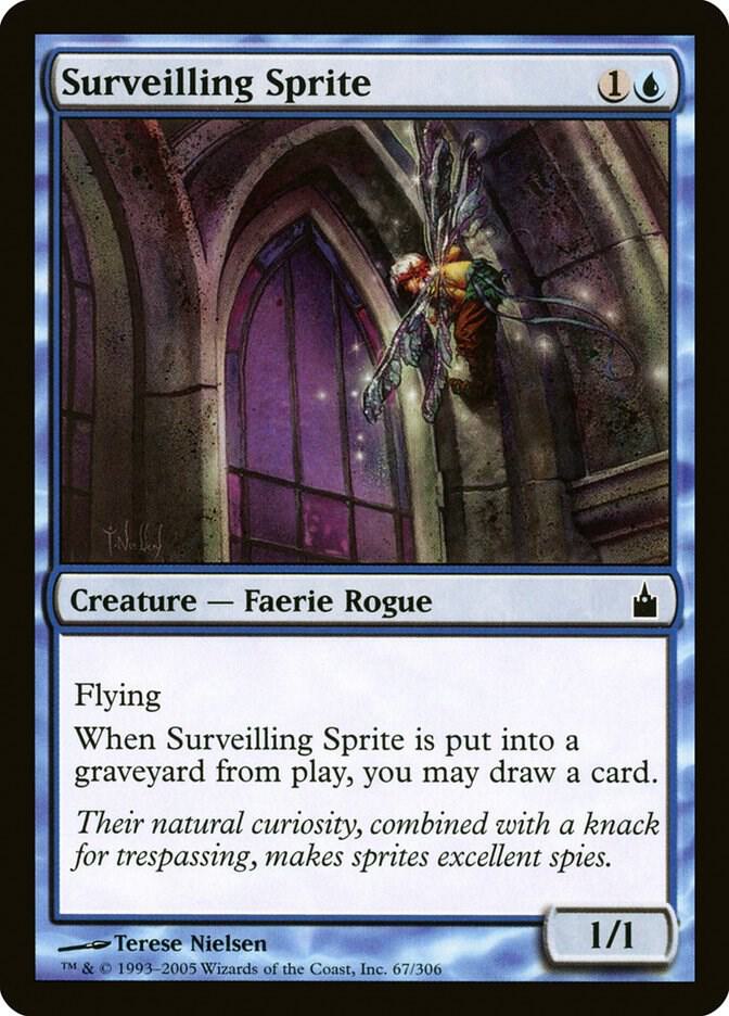 Surveilling Sprite 67/306 (Ravnica: City of Guilds)  - Foil | Good Games Adelaide SA