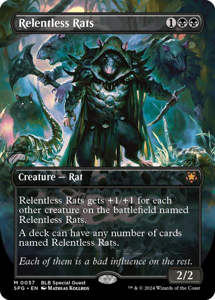 Relentless Rats 57 (Special Guests)  - Foil | Good Games Adelaide SA