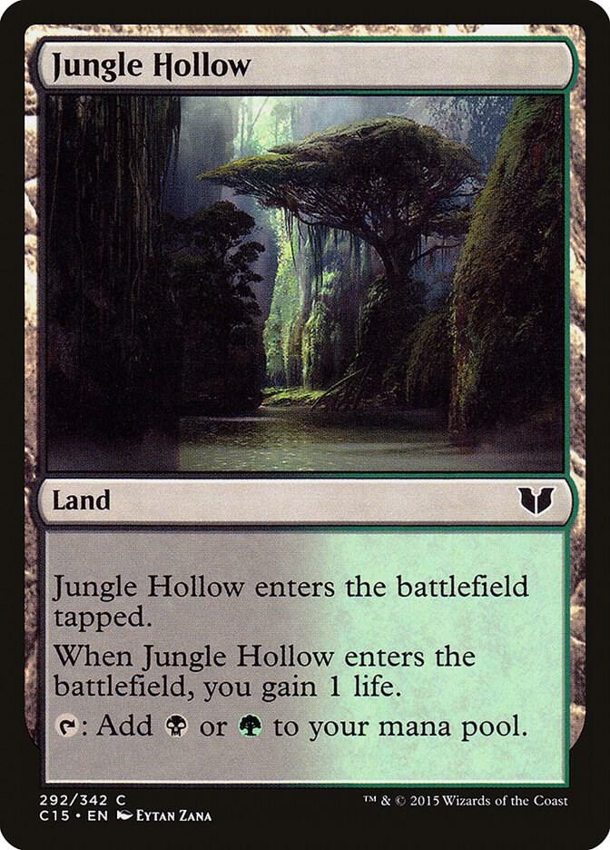 Jungle Hollow 292 (Commander 2015)  | Good Games Adelaide SA
