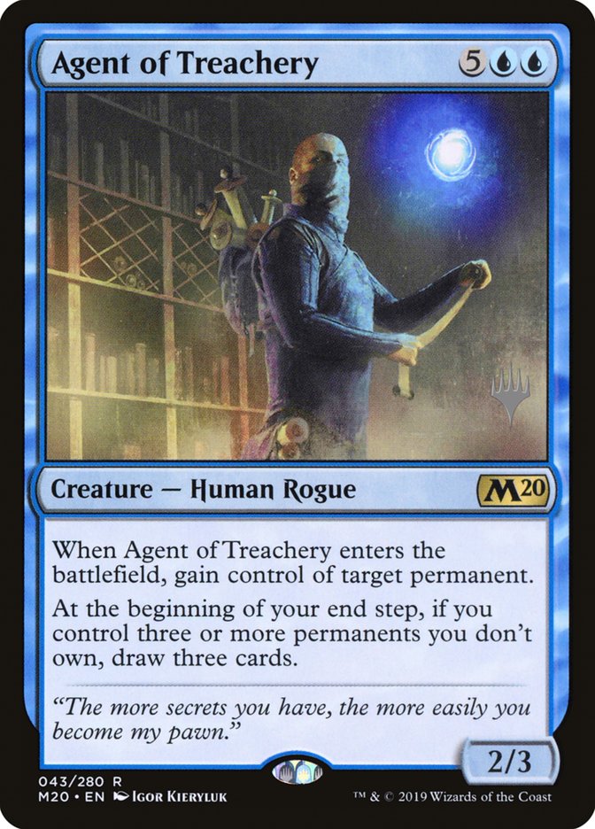 Agent of Treachery [Core Set 2020 Promos] | Good Games Adelaide SA