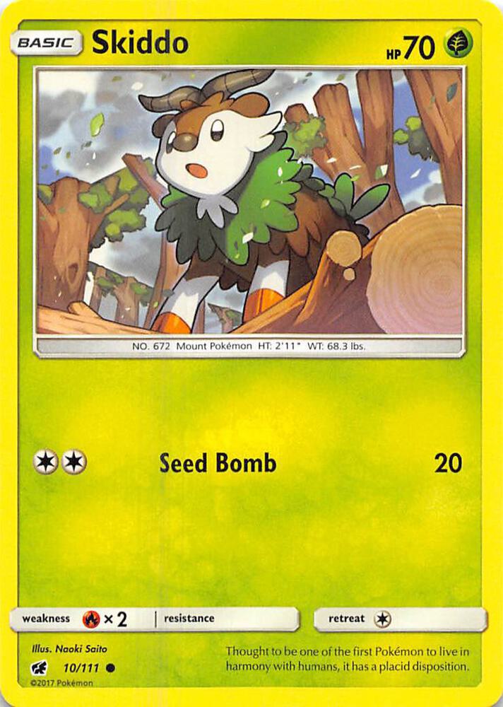 Skiddo 10/111 (SM - Crimson Invasion)  | Good Games Adelaide SA