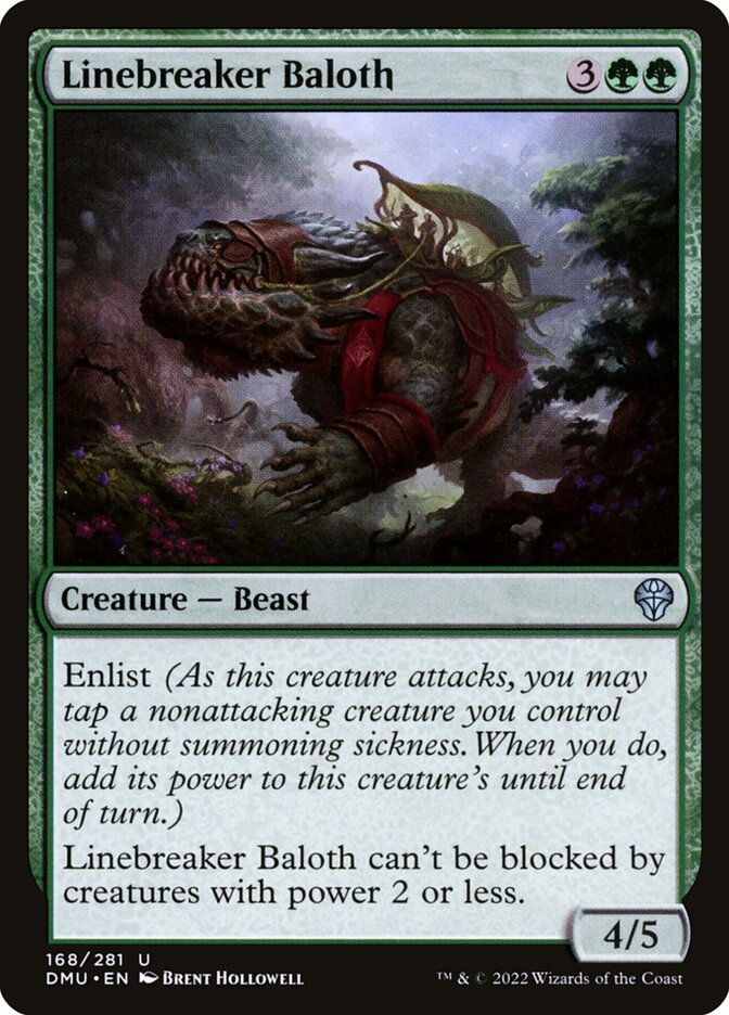 Linebreaker Baloth 168 (Dominaria United)  - Foil | Good Games Adelaide SA