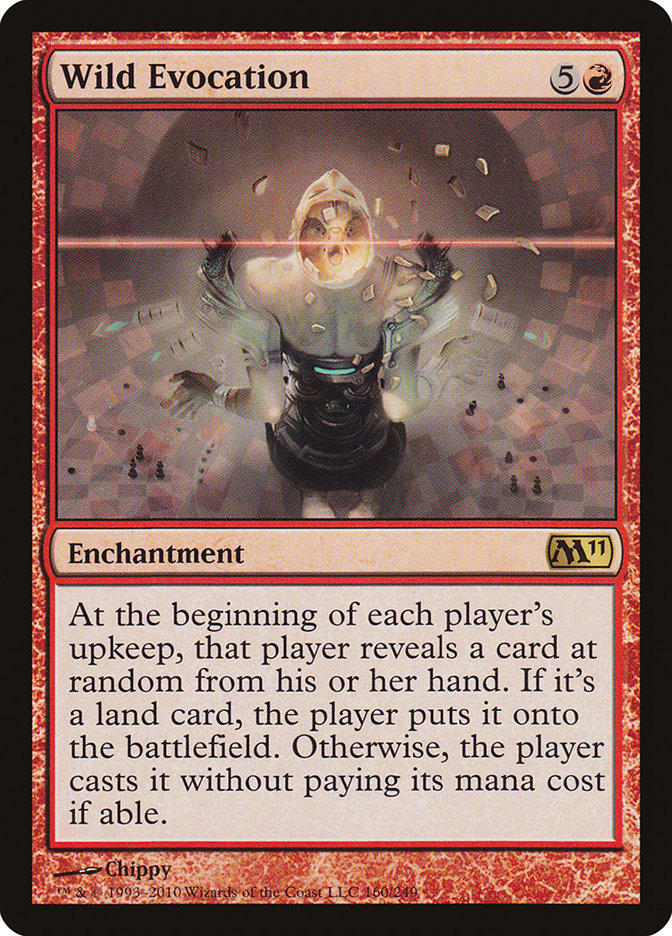 Wild Evocation 160 (Magic 2011 (M11))  - Foil | Good Games Adelaide SA