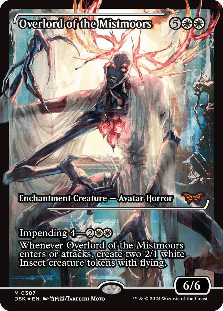 Overlord of the Mistmoors 387 (Duskmourn: House of Horror)  - Foil | Good Games Adelaide SA