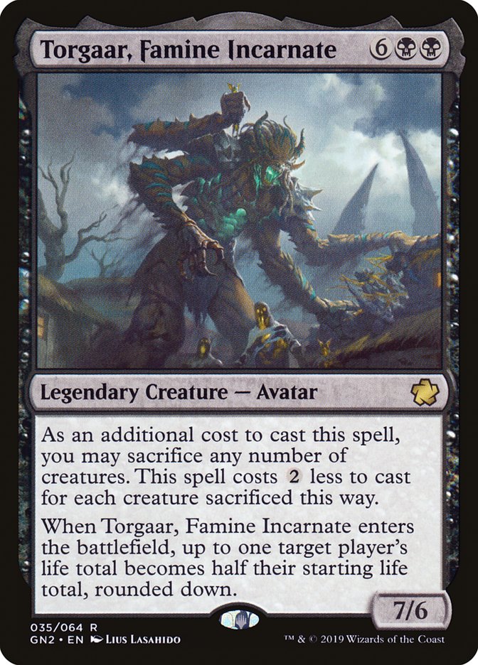Torgaar, Famine Incarnate 35 (Magic Game Night 2019)  | Good Games Adelaide SA