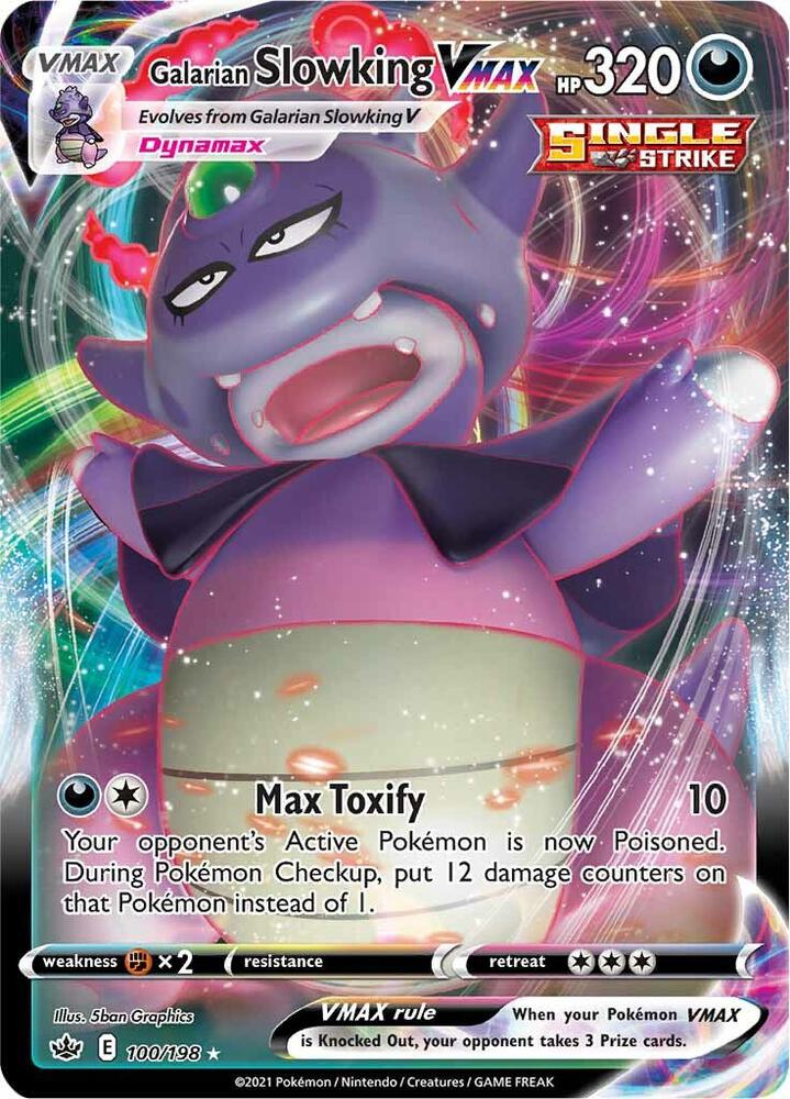 Galarian Slowking VMAX 100/198 (SWSH06: Chilling Reign)  - Holofoil | Good Games Adelaide SA