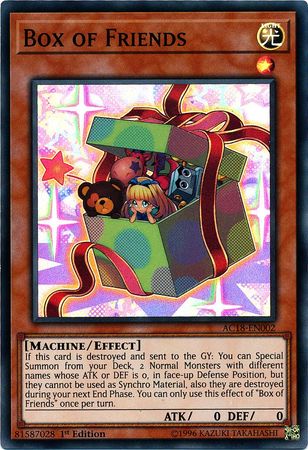 Box of Friends [AC18-EN002] Super Rare | Good Games Adelaide SA