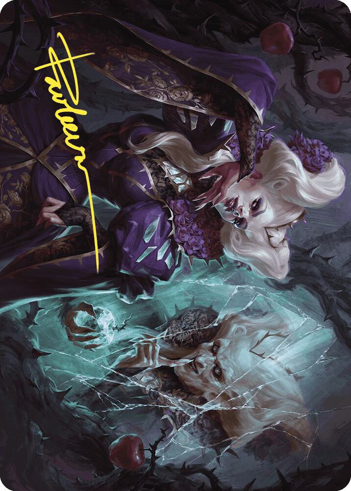 Conceited Witch Art Card Gold Stamped Signature 11 (Art Series: Wilds of Eldraine)  | Good Games Adelaide SA