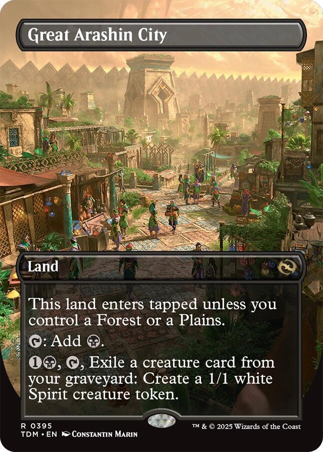 Great Arashin City 395 (Tarkir: Dragonstorm)  | Good Games Adelaide SA