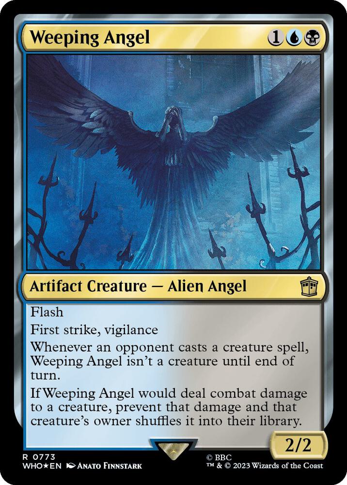 Weeping Angel 773 (Universes Beyond: Doctor Who)  - Foil | Good Games Adelaide SA