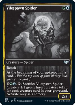 Vilespawn Spider 517 (Innistrad: Double Feature)  | Good Games Adelaide SA