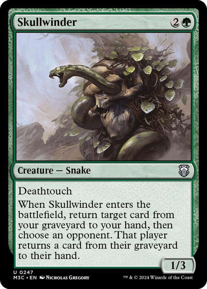 Skullwinder 247 (Commander: Modern Horizons 3)  - Foil | Good Games Adelaide SA