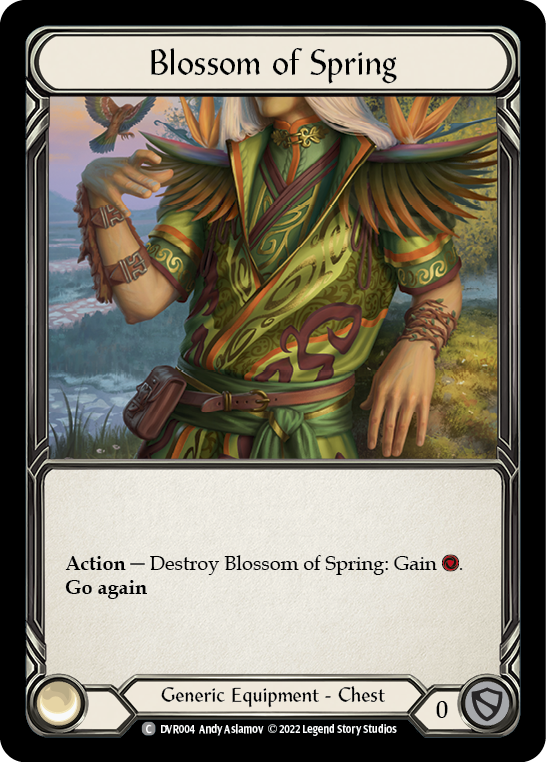 Blossom of Spring [DVR004] (Classic Battles: Rhinar vs Dorinthea)  Rainbow Foil | Good Games Adelaide SA