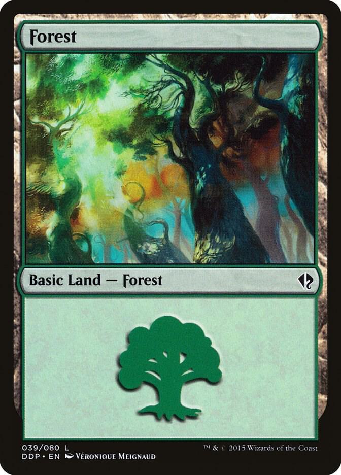 Forest 039 39 (Duel Decks: Zendikar vs. Eldrazi)  | Good Games Adelaide SA
