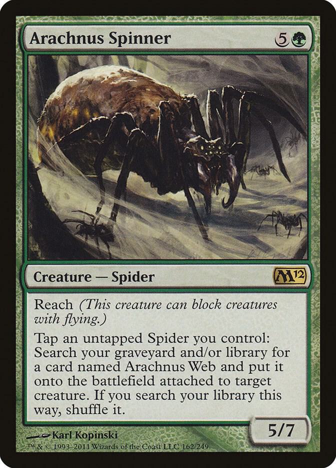 Arachnus Spinner 162 (Magic 2012 (M12))  | Good Games Adelaide SA