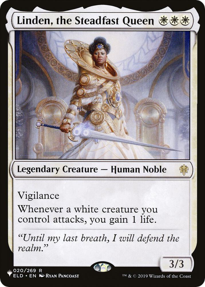 Linden the Steadfast Queen 020/269 (The List Reprints)  | Good Games Adelaide SA