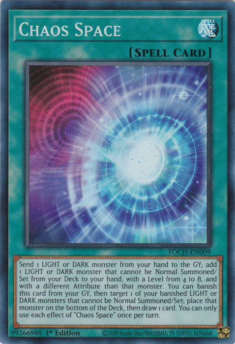 Chaos Space [TOCH-EN009] Super Rare | Good Games Adelaide SA
